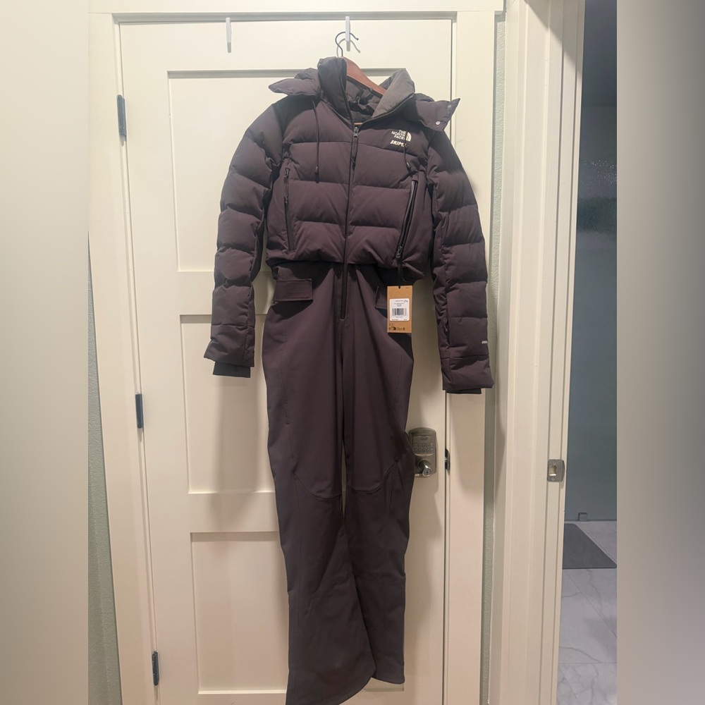 SKIMS one piece ski suit north face